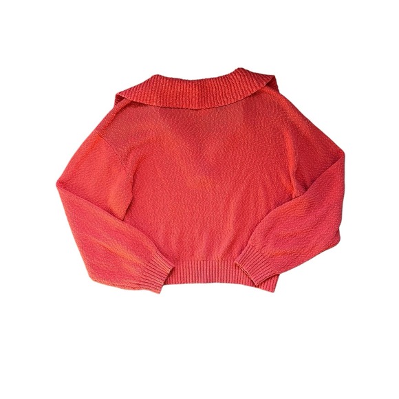 Anthropologie x‎ MAEVE V-neck Polo Sweater Large Preppy Boho - Picture 4 of 8